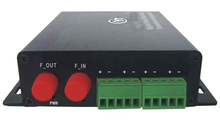 YTS4D1S 4路工业级RS232/485/422串口光端机(model)