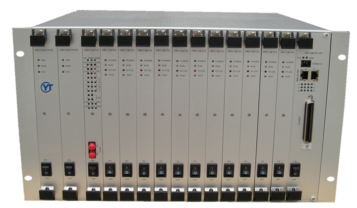 YT-OMUX420 6U综合机架式多业务光端机